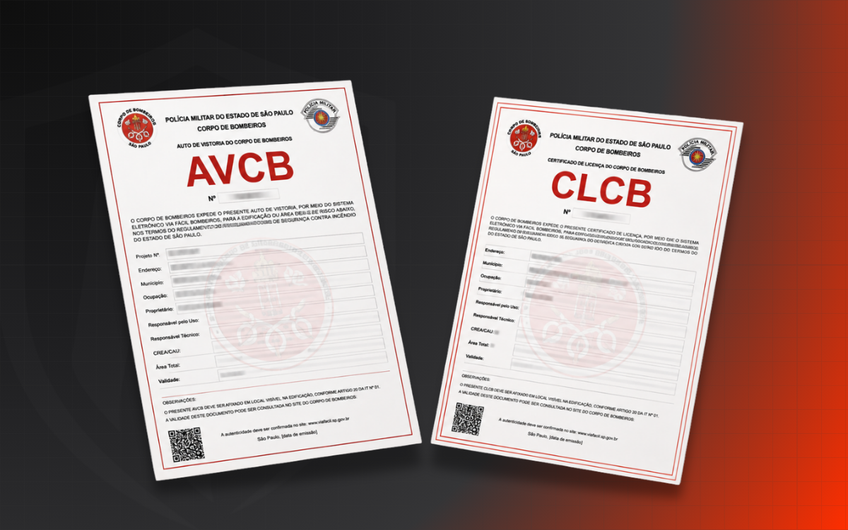 Comparação entre certificados AVCB e CLCB